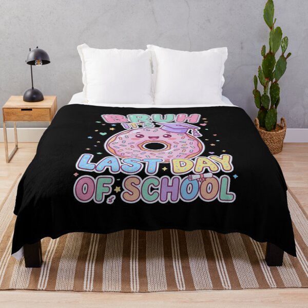Item preview, Bruh It’s My Last Day of School Donut Lover Funny Graduation Shirt Cute Donut Celebration Gift designed and sold by Im-Ara.