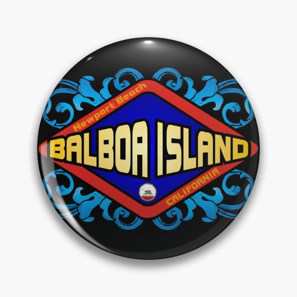 Item preview, Balboa Island Newport Beach California retro sign designed and sold by studioss76.