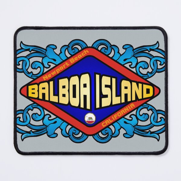 Item preview, Balboa Island Newport Beach California retro sign designed and sold by studioss76.