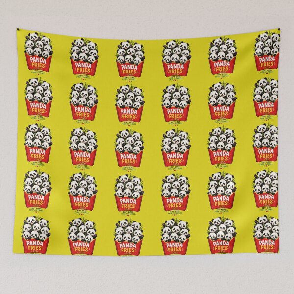 Item preview, Panda Fries – Cute Baby Pandas in Fries Box | Kawaii Animal T-Shirt designed and sold by MWSailingClub.