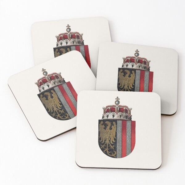 Item preview, Coat of Arms Upper Austria — Habsburg Kronland Historical Heraldry designed and sold by BestVarieties.