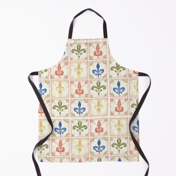 Item preview, Tuscan Summer - Fleur de Lis Tile designed and sold by FeeArtDesign.