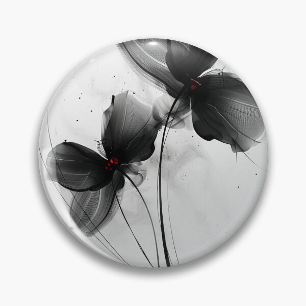 Item preview, Black Rose – Dark Aesthetic Minimal Elegance designed and sold by VelvetThornsArt.