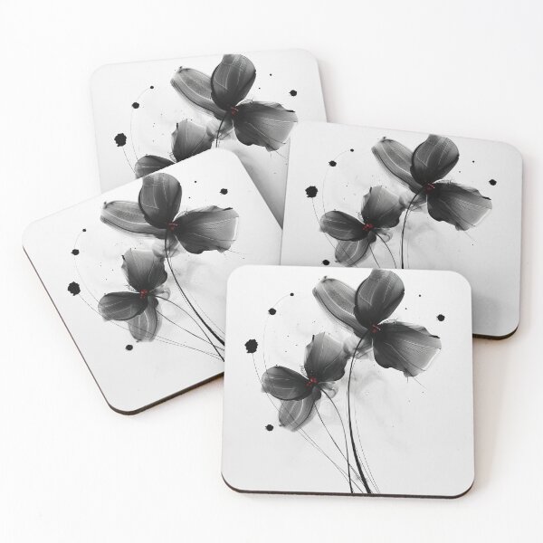 Item preview, Black Rose – Dark Aesthetic Minimal Elegance designed and sold by VelvetThornsArt.