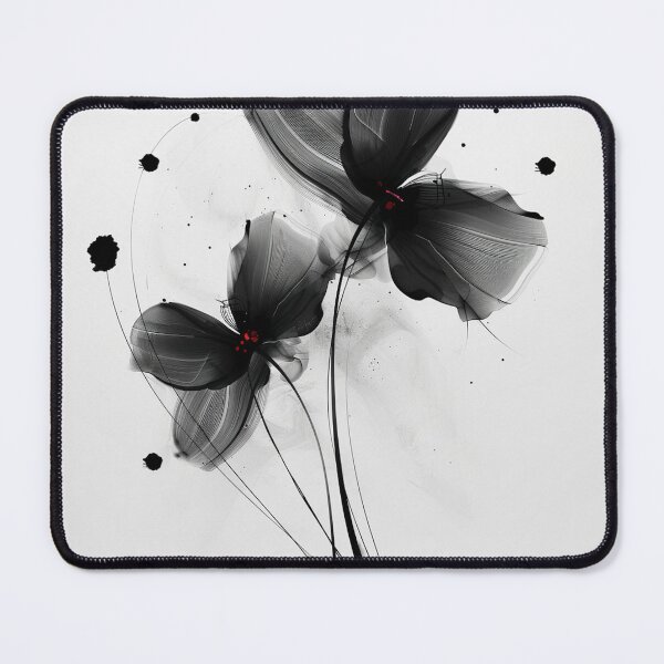 Item preview, Black Rose – Dark Aesthetic Minimal Elegance designed and sold by VelvetThornsArt.