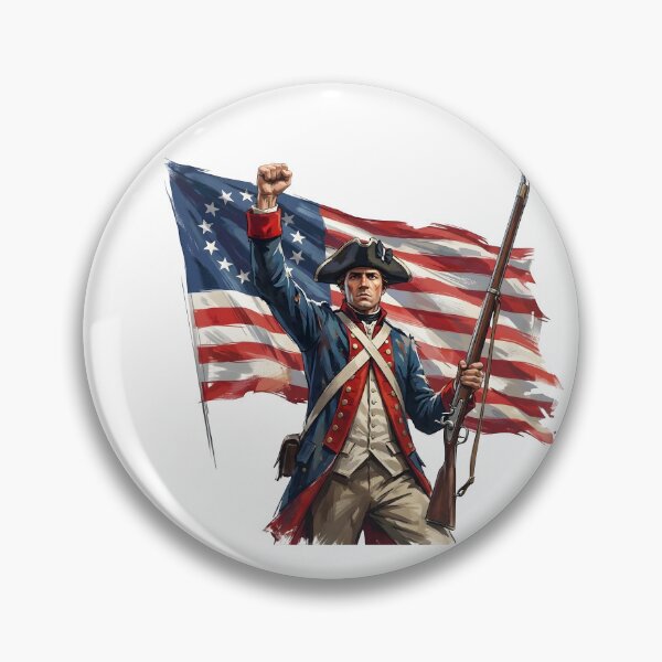 Item preview, American Patriot Soldier 1776 Revolution designed and sold by HUTEND.
