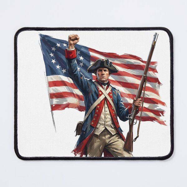 Item preview, American Patriot Soldier 1776 Revolution designed and sold by HUTEND.