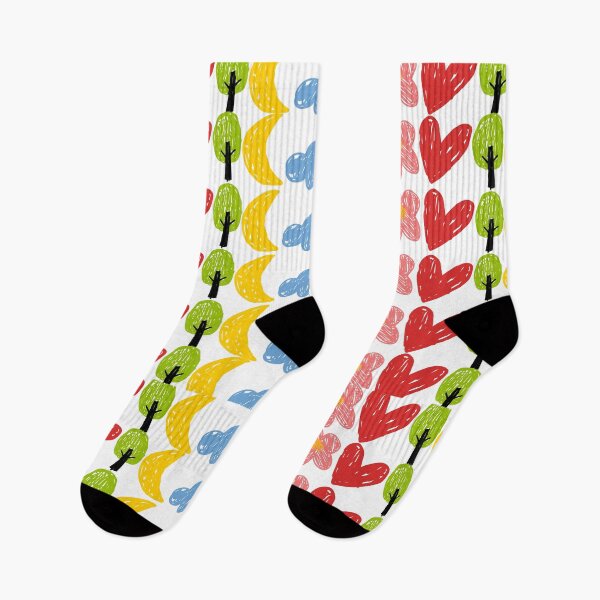 Item preview, Playful Kids Doodle Pattern Illustration designed and sold by Nikaandmom.