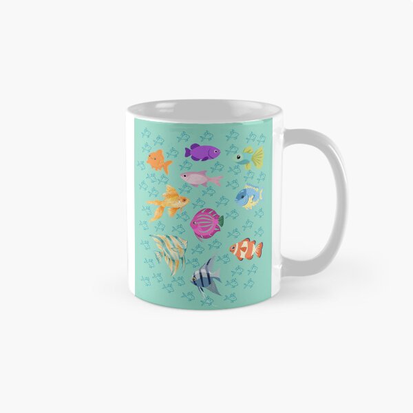 Item preview, Colorful Fish Pattern designed and sold by ColorNest Designs.