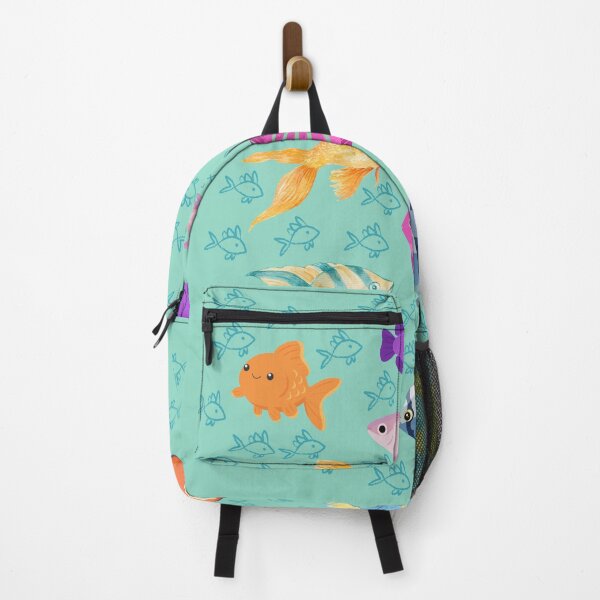 Item preview, Colorful Fish Pattern designed and sold by ColorNest Designs.