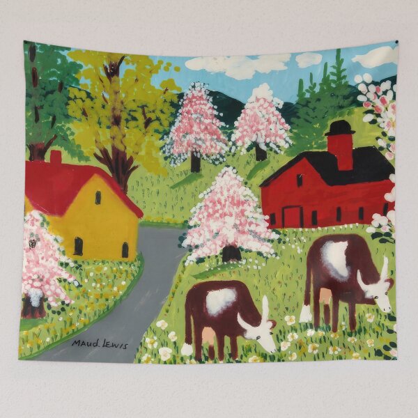 Item preview, Maud Lewis (73) - Maud Lewis - Folk Art Paintings - Nova Scotia Artist - Canadian Folk Art - Maud Lewis Gallery - Maud Lewis Prints  designed and sold by GabyDAlessandro.
