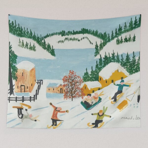 Item preview, Maud Lewis (74) - Maud Lewis - Folk Art Paintings - Nova Scotia Artist - Canadian Folk Art - Maud Lewis Gallery - Maud Lewis Prints  designed and sold by GabyDAlessandro.