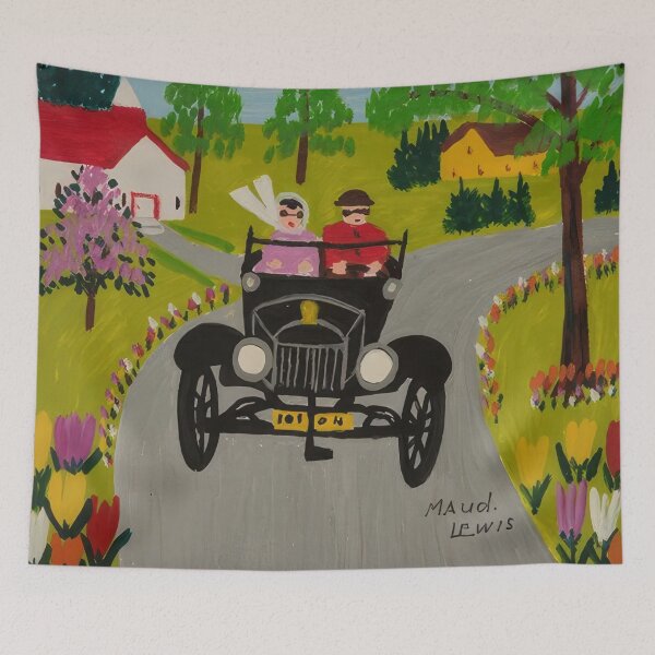 Item preview, Maud Lewis (75) - Maud Lewis - Folk Art Paintings - Nova Scotia Artist - Canadian Folk Art - Maud Lewis Gallery - Maud Lewis Prints  designed and sold by GabyDAlessandro.