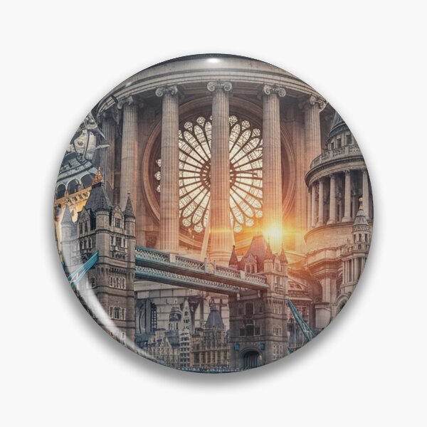 Item preview, Surreal London Landmarks Montage designed and sold by LCPcreations.