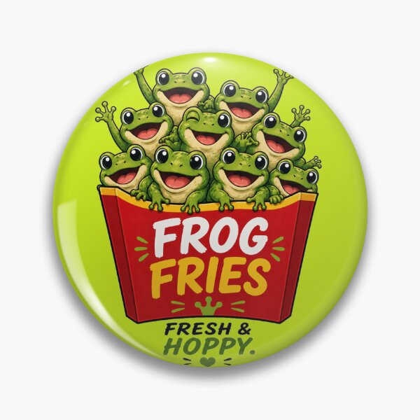 Item preview, Frog Fries – Cute Frogs Fast Food Parody | Funny Frog T-Shirt designed and sold by MWSailingClub.