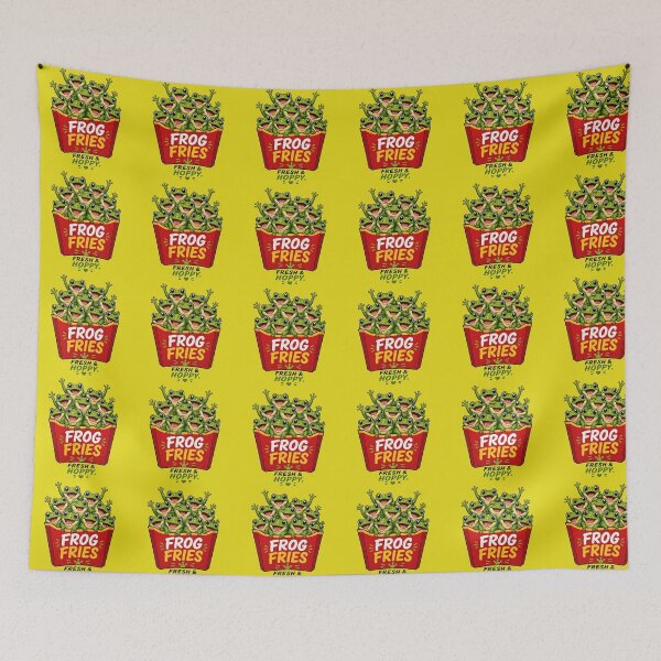 Item preview, Frog Fries – Cute Frogs Fast Food Parody | Funny Frog T-Shirt designed and sold by MWSailingClub.