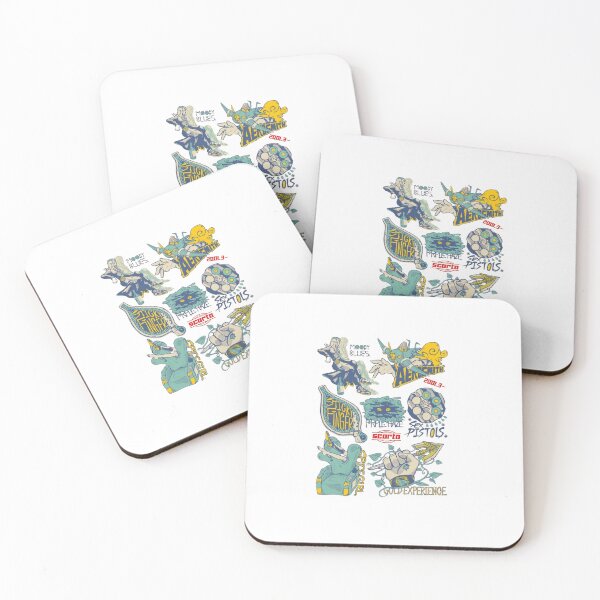 Item preview, The Sticker Pack of the Golden Wind Stands designed and sold by The-Lone-Rodent.