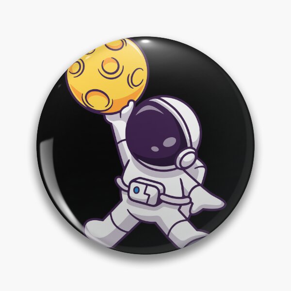 Item preview, Astronaut Space Basketball Slam Dunk Moon designed and sold by Heatltyyu.