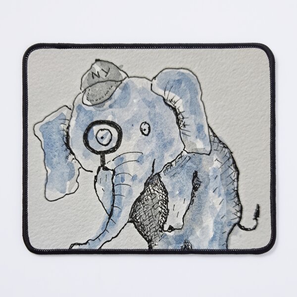 Item preview, Pongpang v.2: Silence is Golden (The Sophisticated Mute) - Original Sketch designed and sold by Rak Scenist.