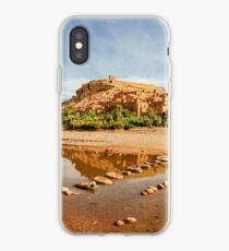 Panorama of famous Ait Benhaddou, Morocco iPhone Case