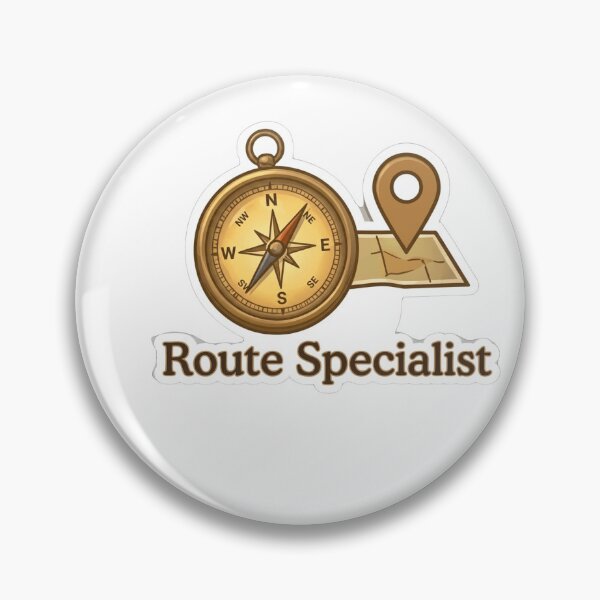 Item preview, Route Specialist Professional Driver Job Design designed and sold by MetaArtLab.