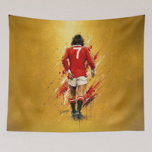 Item preview, George Best Illustration designed and sold by ocusido.