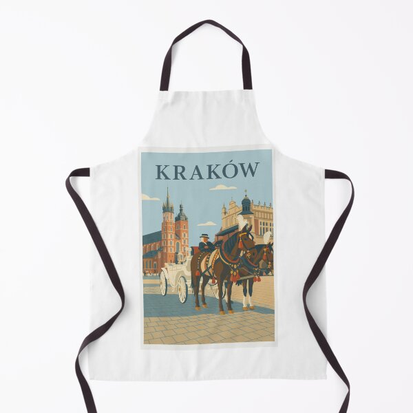 Item preview, Kraków Poland Horse Carriage Travel Art designed and sold by Beyond Destinations.