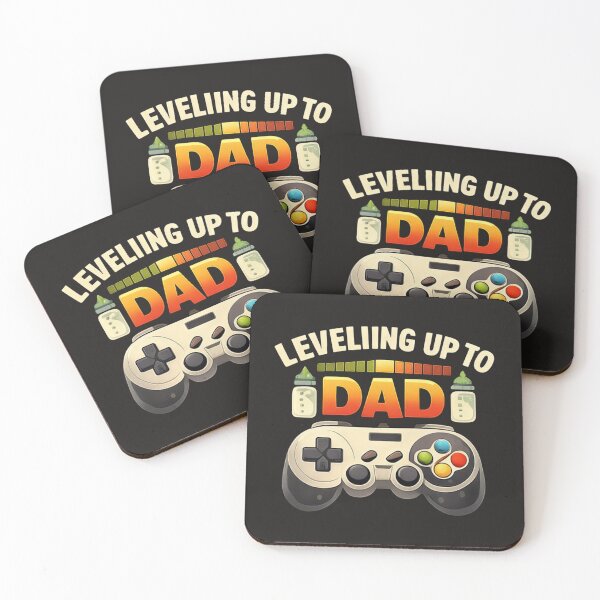 Item preview, Leveling Up To Dad Gamer Controller – Funny New Dad Gift designed and sold by ChaosNest.