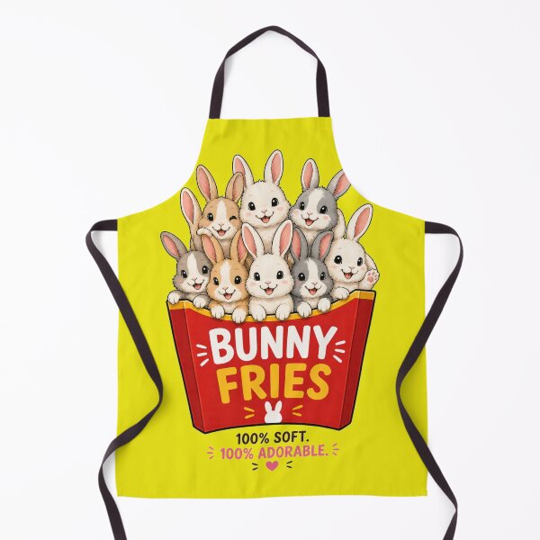 Item preview, Bunny Fries – Cute Rabbits Fast Food Parody | Kawaii Bunny T-Shirt designed and sold by MWSailingClub.