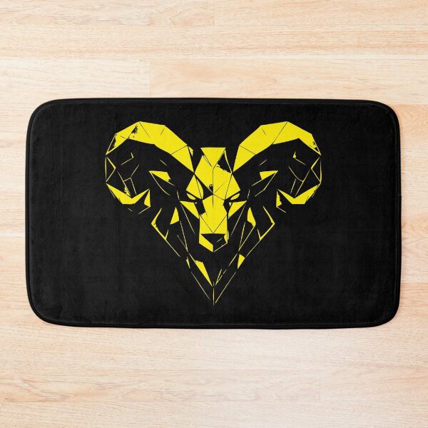 Item preview, Geometric Ram Aries – Strength & Courage designed and sold by ElvisU.