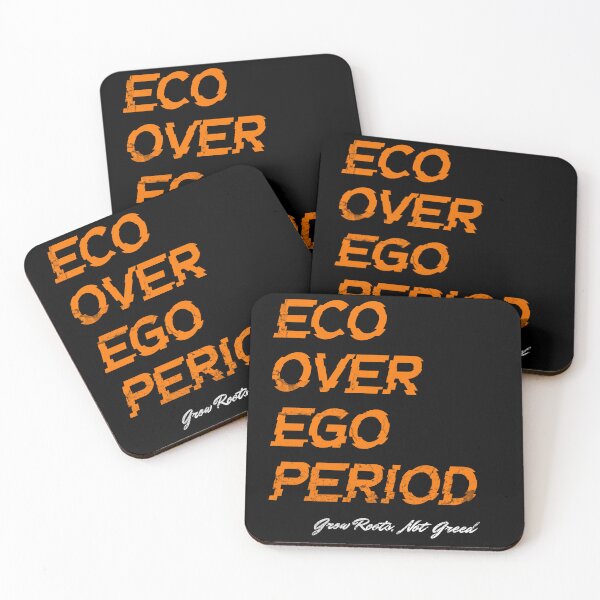 Item preview,  Eco Over Ego (Orange Glitch Design) designed and sold by HoshisWorld2018.