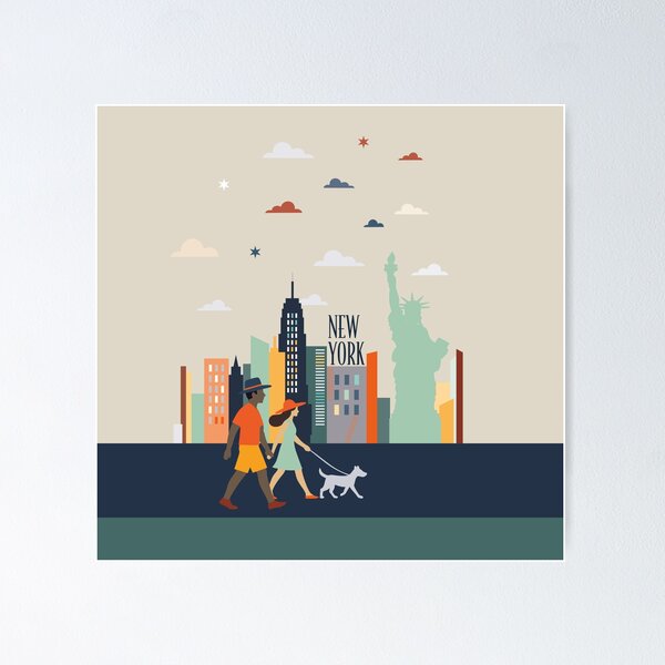 Item preview, City Stroll in New York USA designed and sold by qualalistudio.