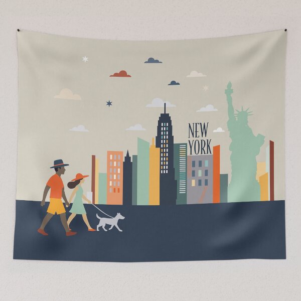 Item preview, City Stroll in New York USA designed and sold by qualalistudio.
