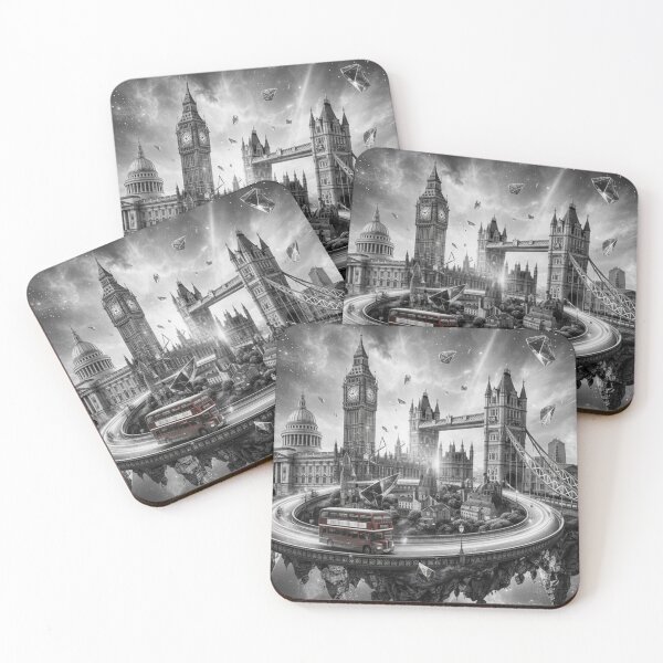 Item preview, Surreal Floating London Cityscape designed and sold by LCPcreations.