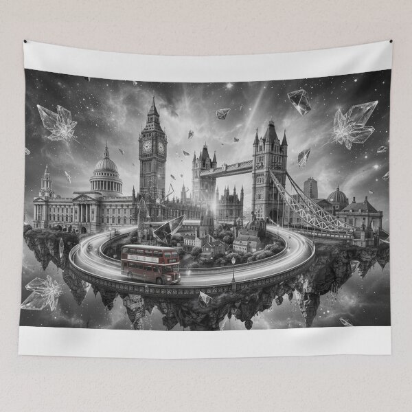Item preview, Surreal Floating London Cityscape designed and sold by LCPcreations.