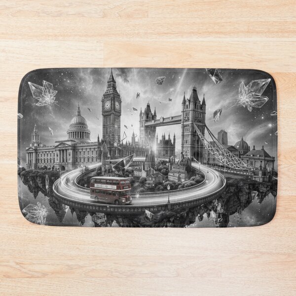Item preview, Surreal Floating London Cityscape designed and sold by LCPcreations.