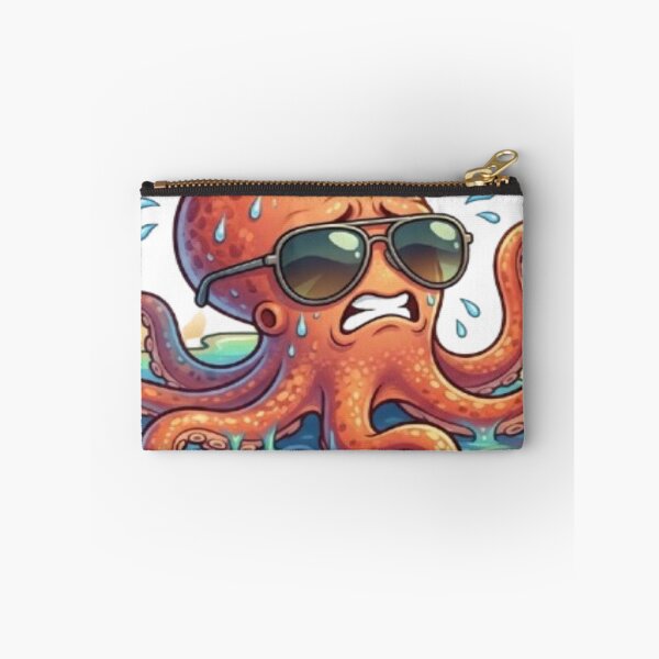Item preview, Octopus Heatwave Funny Kawaii designed and sold by DailySparks.
