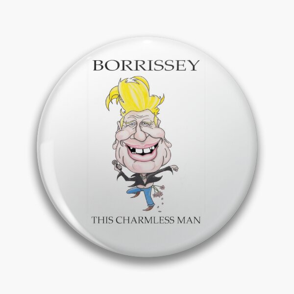 Item preview, Boris Johnson as Morrissey caricature designed and sold by CaricaturesTom.