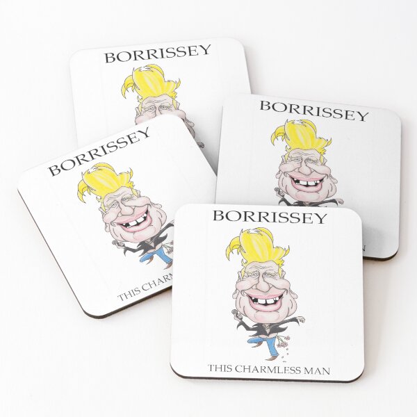 Item preview, Boris Johnson as Morrissey caricature designed and sold by CaricaturesTom.