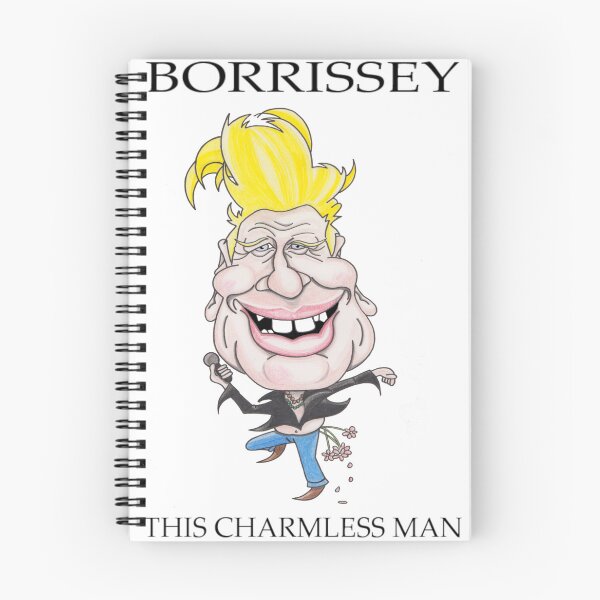 Item preview, Boris Johnson as Morrissey caricature designed and sold by CaricaturesTom.