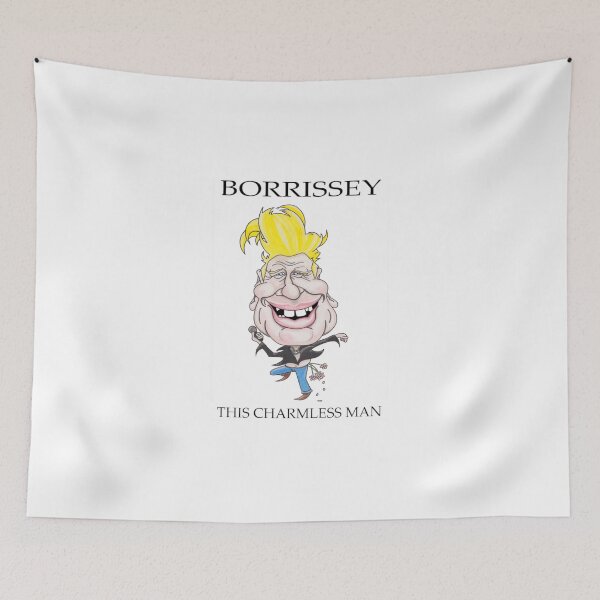Item preview, Boris Johnson as Morrissey caricature designed and sold by CaricaturesTom.