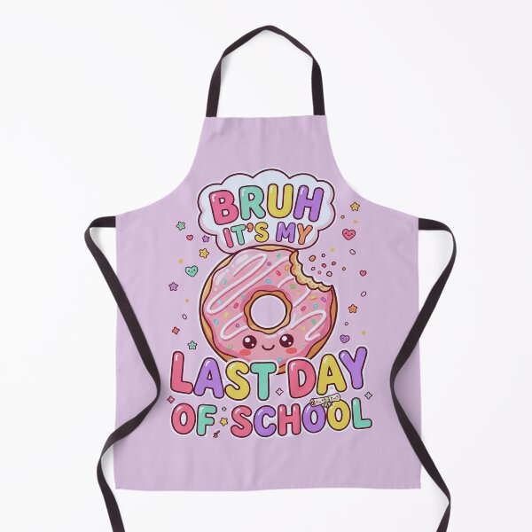 Item preview, Bruh It’s My Last Day of School One More Donut Funny Graduation Food Lover Meme designed and sold by Im-Ara.