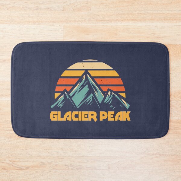 Item preview, Glacier Peak Retro Turquoise designed and sold by Esskay Designs.