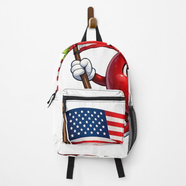 Item preview, Cranberry with USA flag designed and sold by -ADRIAV-.