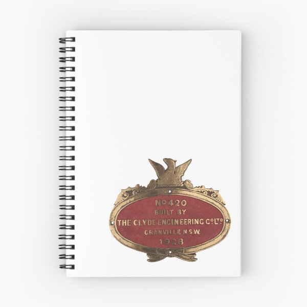 Item preview, Clyde Engineering Granville locomotive builders plate 1928 designed and sold by Ex-Supermodel.