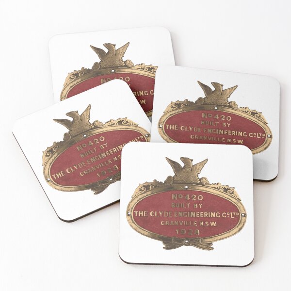 Item preview, Clyde Engineering Granville locomotive builders plate 1928 designed and sold by Ex-Supermodel.