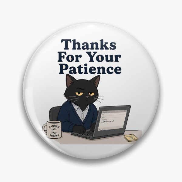 Item preview, Smug Black Cat Email Office Humor Coworker Gift designed and sold by Gentlestate.