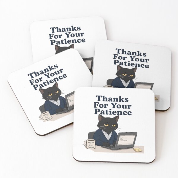 Item preview, Smug Black Cat Email Office Humor Coworker Gift designed and sold by Gentlestate.