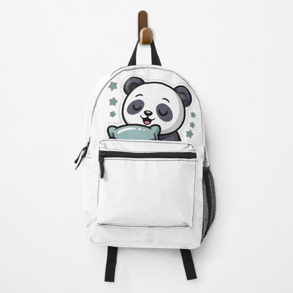 Item preview, Sleepy Panda with Pillow – Cute Kawaii Animal Design designed and sold by Neonpawse.
