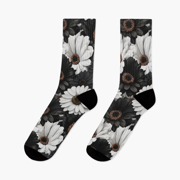 Item preview, Monochrome Bloom Pattern designed and sold by JacquiTaylorArt.